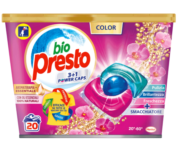 BIO PRESTO POWER CAPS COLOR 20 LAVAGGI