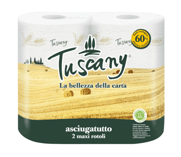 TUSCANY ASCIUGATUTTO MAXI 2 ROTOLI