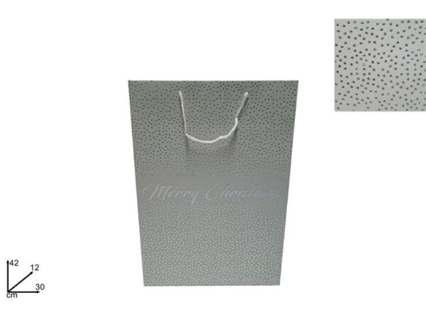 BUSTA REGALO SILVER 42*30*12