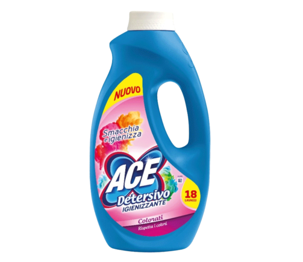 ACE DETERSIVO LAVATRICE LIQUIDO 18-21 LAVAGGI COLOR