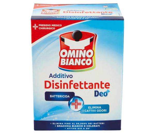 OMINO BIANCO ADDITIVO BUCATO DISINFETTANTE 450GR