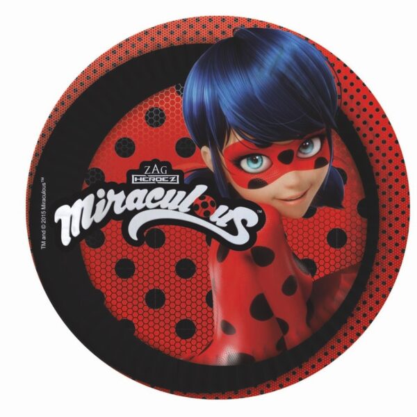 *PIATTI MIRACULOUS 18CM X8