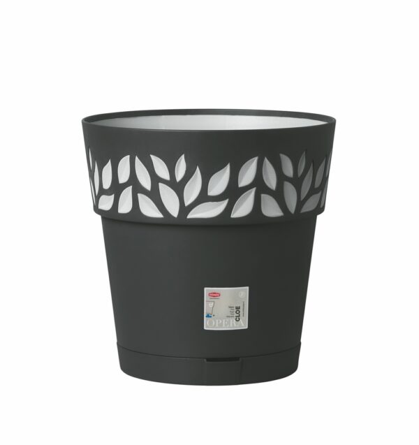 VASO OPERA CLOE 30*29CM GRIGIO