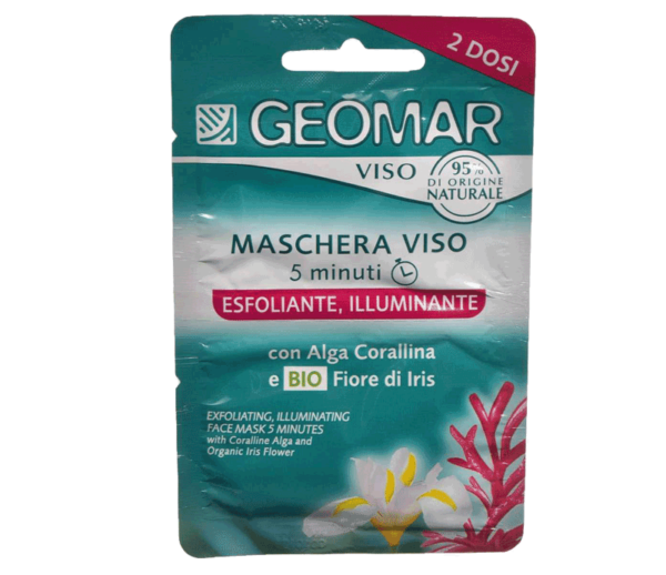 GEOMAR MASCHERA VISO 15ML ESFOLIANTE ILLUMINANTE