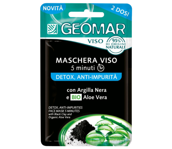 GEOMAR MASCHERA VISO 15ML DETOX