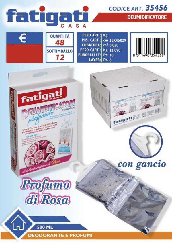 DEUMIDIFICATORE C/GANCIO 500ML